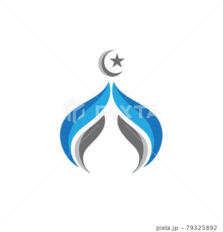 Mosque icon vector Illustration design Mosque icon vector Illustration design 79325892