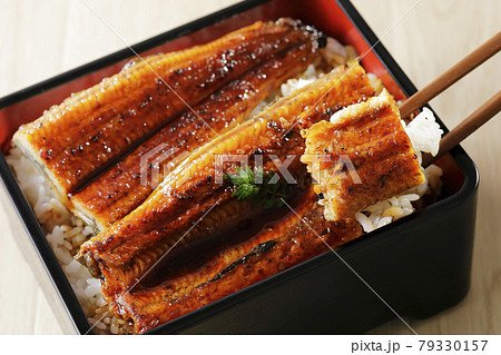 美味しそうな鰻重 美味しそうな鰻重 79330157