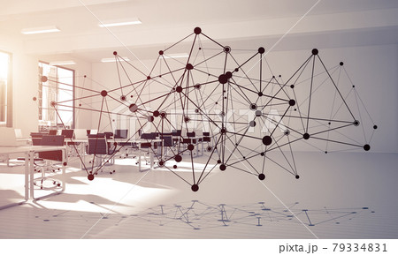 Networking and wireless connection as concept for effective mode 79334831