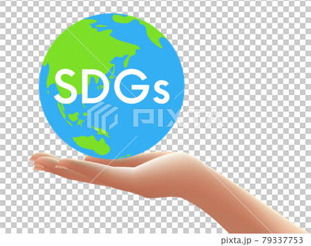 Globe SDGs image material 79337753