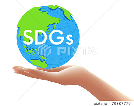 地球儀 SDGsイメージ素材 地球儀 SDGsイメージ素材 79337770