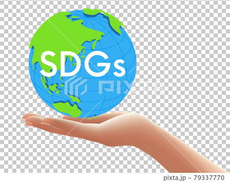 地球儀 SDGsイメージ素材 地球儀 SDGsイメージ素材 79337770