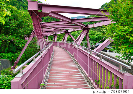 石川県　山中温泉あやとりはし 79337904