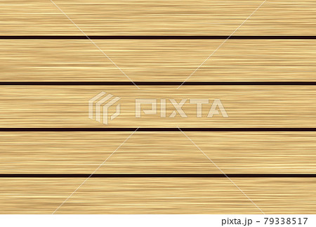 イラスト 横に線の入った木目 挽き板 の背景素材のイラスト素材