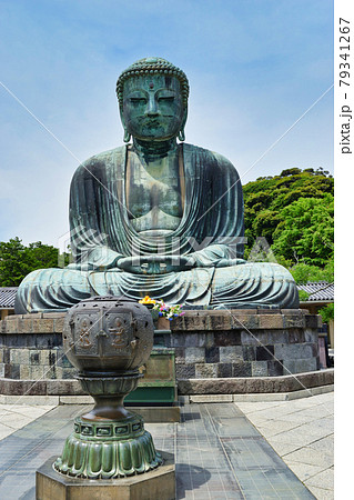 高徳院 鎌倉大仏 神奈川県鎌倉市 の写真素材