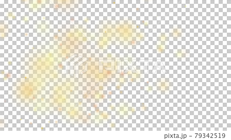 CGパーティクル　光のイメージ　グラデーション 79342519