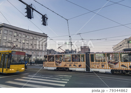セルビア共和国 ベオグラード駅前の様子 / Belgrade, Serbia セルビア共和国 ベオグラード駅前の様子 / Belgrade, Serbia 79344862