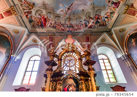 Chapter hall of Strahov monastery, Prague, czech republic 79345654