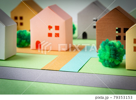 不動産色々　建築物と公道　袋地や変形地　接道義務 79353153