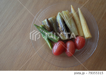 夏野菜の出汁びたし 夏野菜の出汁びたし 79355315