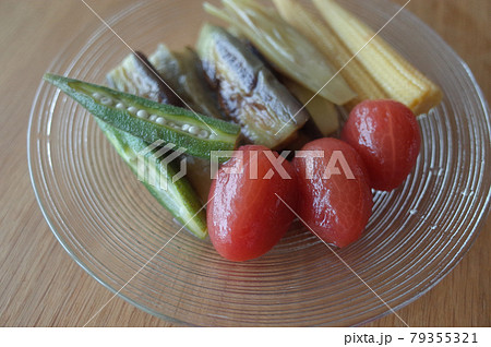 夏野菜の出汁びたし 夏野菜の出汁びたし 79355321