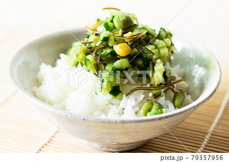 夏の定番ご飯のお供・山形のだし 79357956