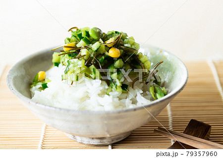 夏の定番ご飯のお供・山形のだし 79357960