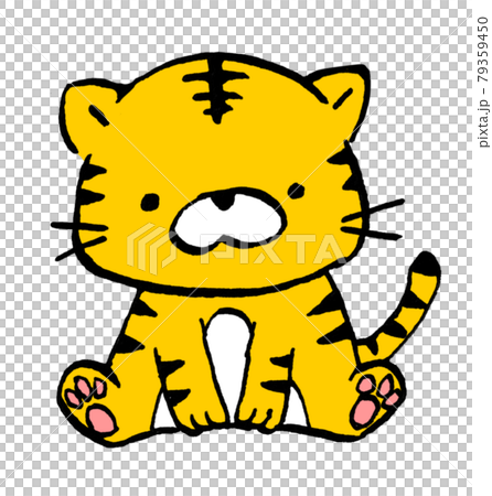 小老虎坐圖 79359450