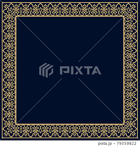 Decorative frame Elegant vector element for design  79359822