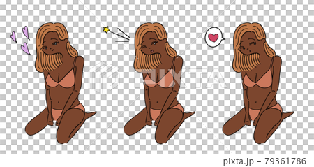 性感比基尼女人圖 79361786