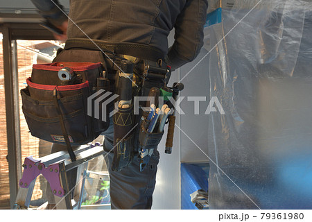 電気工事士 職人の腰道具 電気工事士 職人の腰道具 79361980