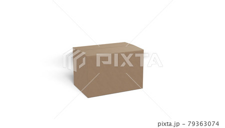 Brown carboard box moving quickly into into shot and opening on white background Brown carboard box moving quickly into into shot and opening on white background 79363074