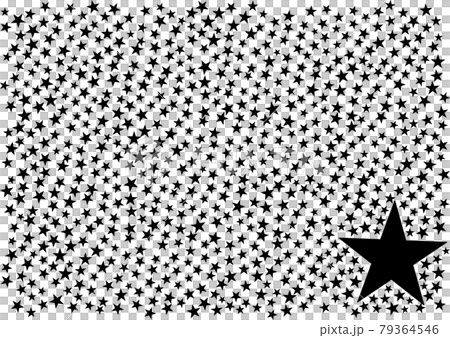 [Background texture material] Stars of random... - Stock Illustration ...