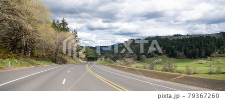 highway road with beautiful countryside landscape, way highway road with beautiful countryside landscape, way 79367260