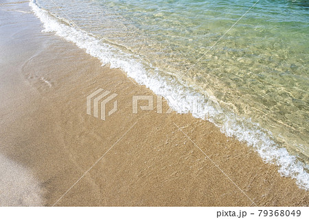 日本海の浜辺 (鳥取県 ハワイ海水浴) 日本海の浜辺 (鳥取県 ハワイ海水浴) 79368049