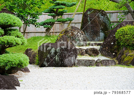 奈良生駒高山竹林園の庭園1 79368577