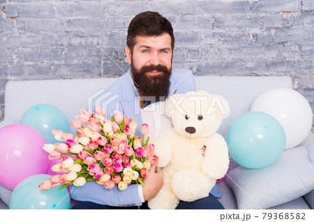 Let us arrange a smile for you. Womens day. Love day.  79368582