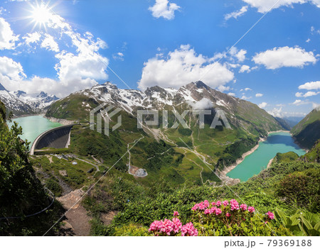 Kaprun High Mountain Reservoirs - Zell am See-Kaprun with beautiful nature,Salcburger land, Austrian Alps 79369188