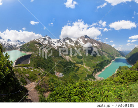 Kaprun High Mountain Reservoirs - Zell am See-Kaprun with beautiful nature,Salcburger land, Austrian Alps 79369189