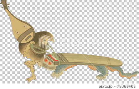 琵琶と琴の付喪神 琵琶と琴の付喪神 79369408