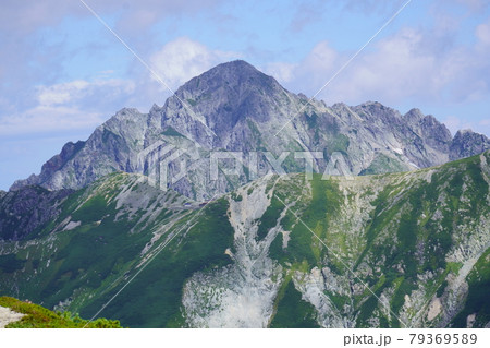 剣岳　立山連峰　富山県　 79369589