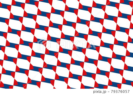Simple geometric pattern in the colors of the national flag of Czech Republic Simple geometric pattern in the colors of the national flag of Czech Republic 79376057