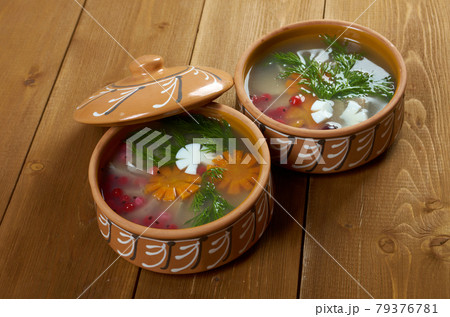 Aspic from meat 79376781