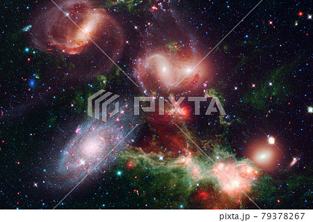Endless universe. Elements of this image furnished by NASA. 79378267