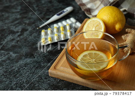 Concept of alternative cold treatment, space for text Concept of alternative cold treatment, space for text 79378417