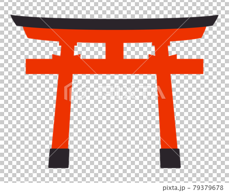 鳥居のベクターイラスト 79379678