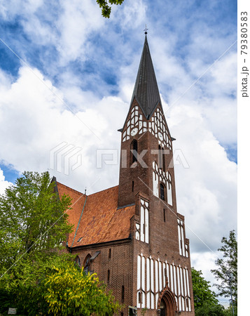 The architecture of the St Jurgen church at Juergensby in Flensburg, Germany The architecture of the St Jurgen church at Juergensby in Flensburg, Germany 79380583