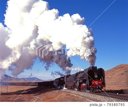 世界の鉄道　中国の蒸気機関車-006 集通鉄路 前進型 79380793