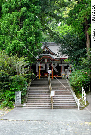 森の隙間にある花尾神社 79382210