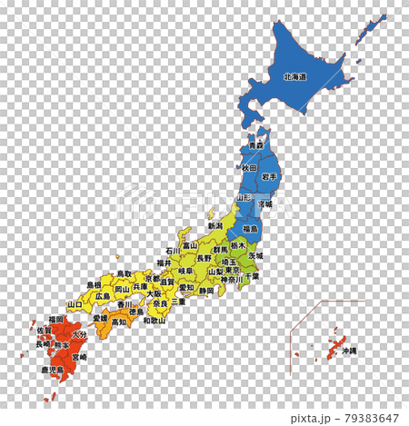 日本地圖 79383647