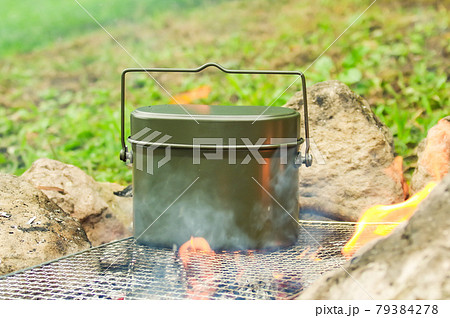 飯ごう炊飯 キャンプ 飯ごう炊飯 キャンプ 79384278