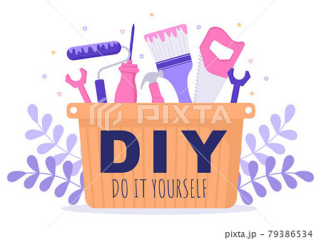 Diy Tools Do It Yourself Background のイラスト素材