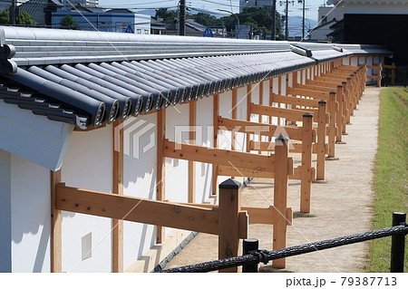 西尾城屏風折れの土塀 西尾城屏風折れの土塀 79387713