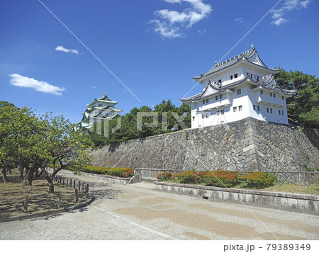 夏の名古屋城 79389349