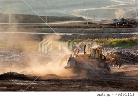 Mine Mae Moh coal-fired power plant in Thailand. Mine Mae Moh coal-fired power plant in Thailand. 79391113