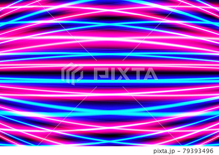 Abstract colorful light trails with motion blur effect. Speed background. light concept design. Vector illustration 79393496