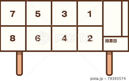 選挙看板 79393574