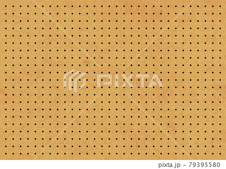 コルク材の有孔ボードの背景イラスト 79395580