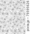 Cobweb background material seamless pattern 79395626