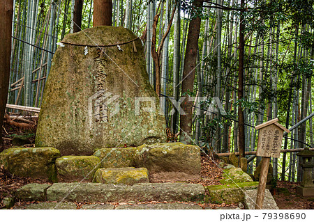和歌山　熊野古道の大門坂にある多富気王子 79398690